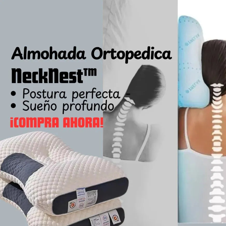 NECK NEST™ - DESPIERTA SIN DOLOR Y CON ENERGÍA TODOS LOS DÍAS