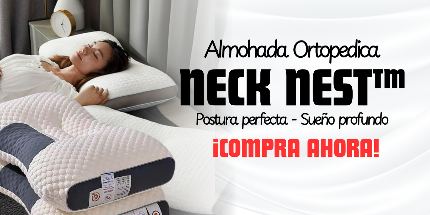 NECK NEST™ - DESPIERTA SIN DOLOR Y CON ENERGÍA TODOS LOS DÍAS